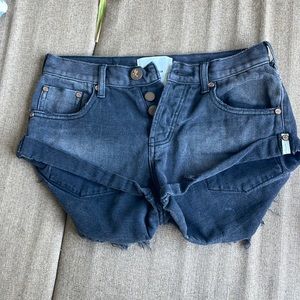 One Tea Spoon Black shorts denim shorts